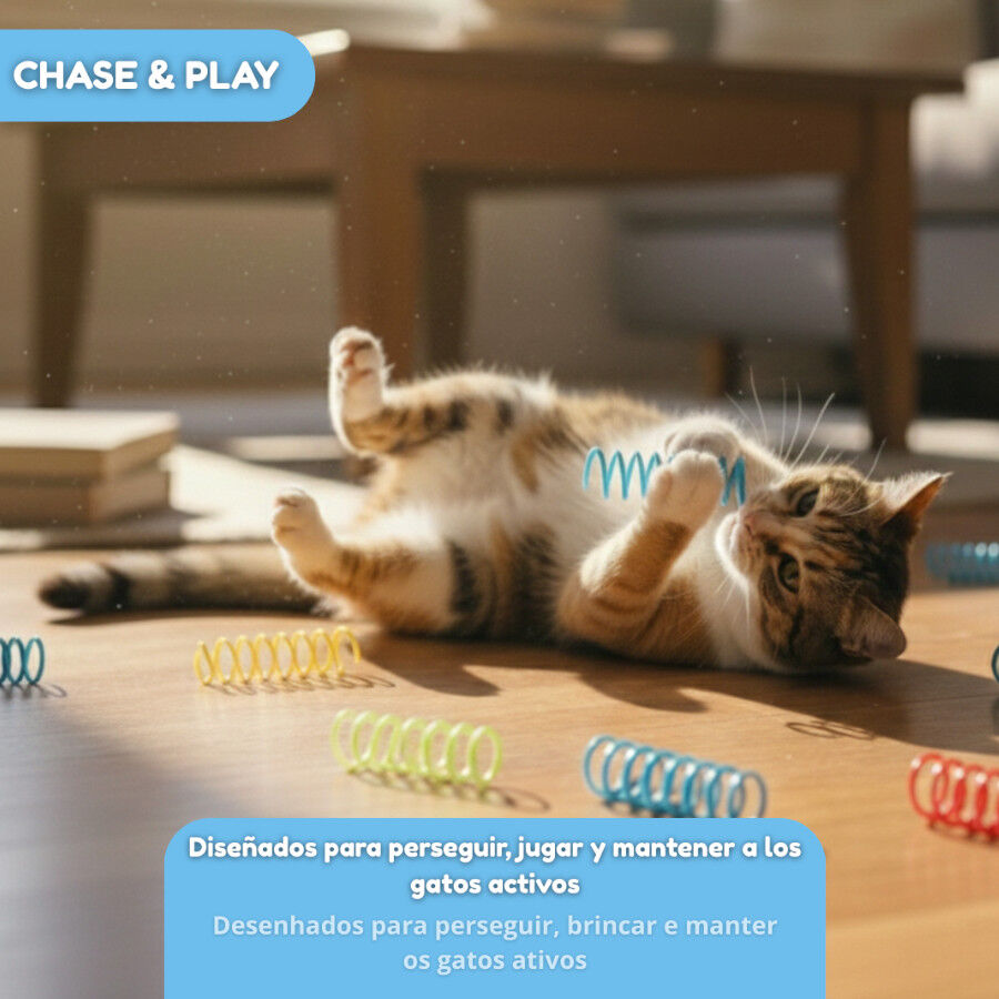 Tootoy! Pack de Muelles de Juguete para gatos, , large Imagen numero 5