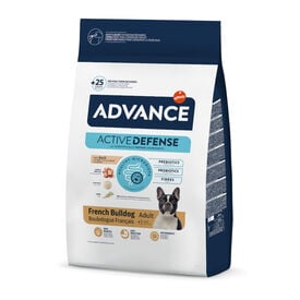 Advance Bulldog Francés Active Defense Pato y Arroz pienso para perros