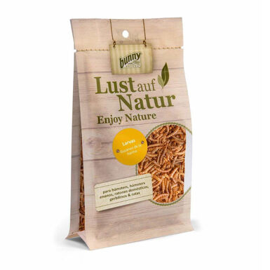 Bunny Nature Snack Larvas Gusanos para roedores