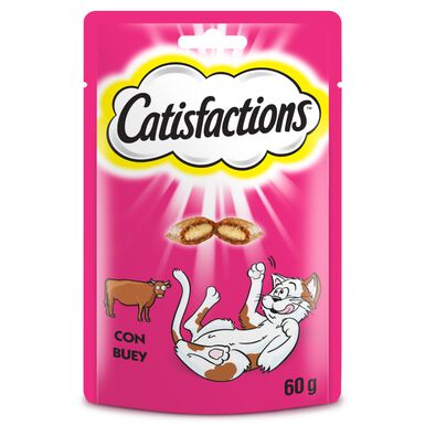 Catisfactions Premios de Buey para Gatos