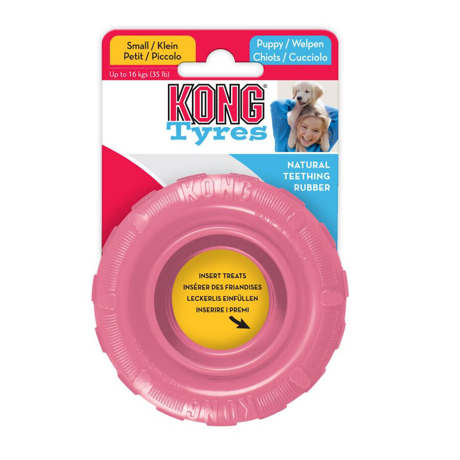 Kong Tires mordedor de goma para cachorros, , large Imagen numero 1