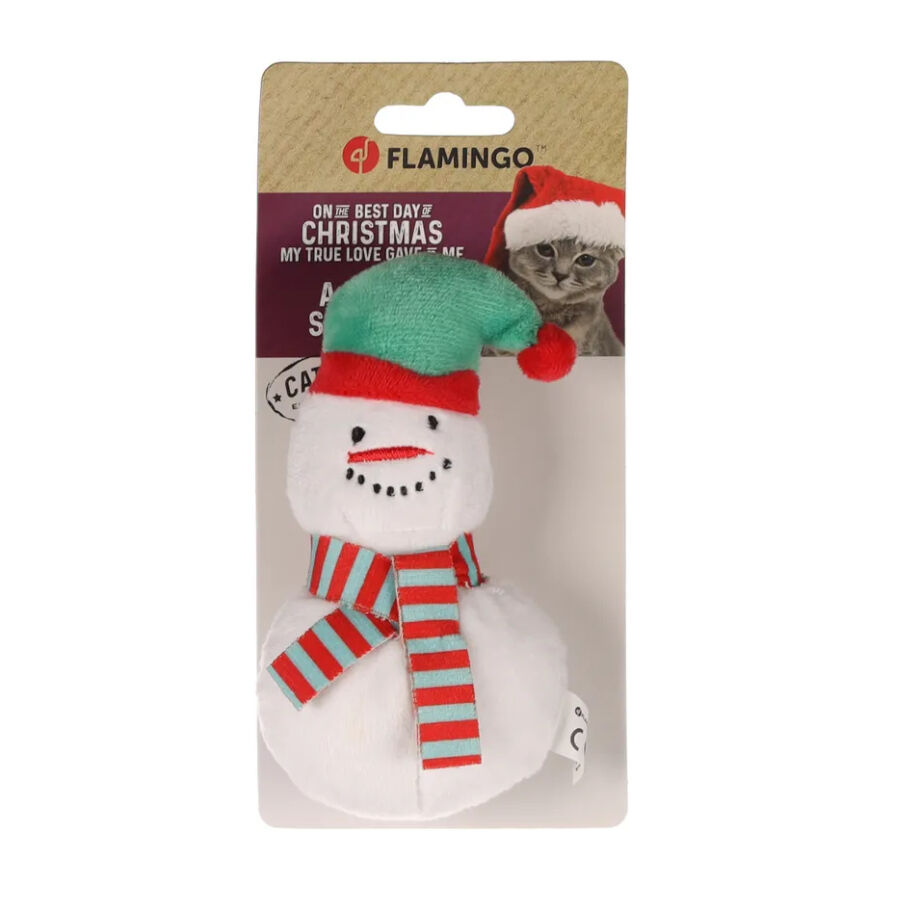 Flamingo Xmas Xami peluche para gatos thumbnail