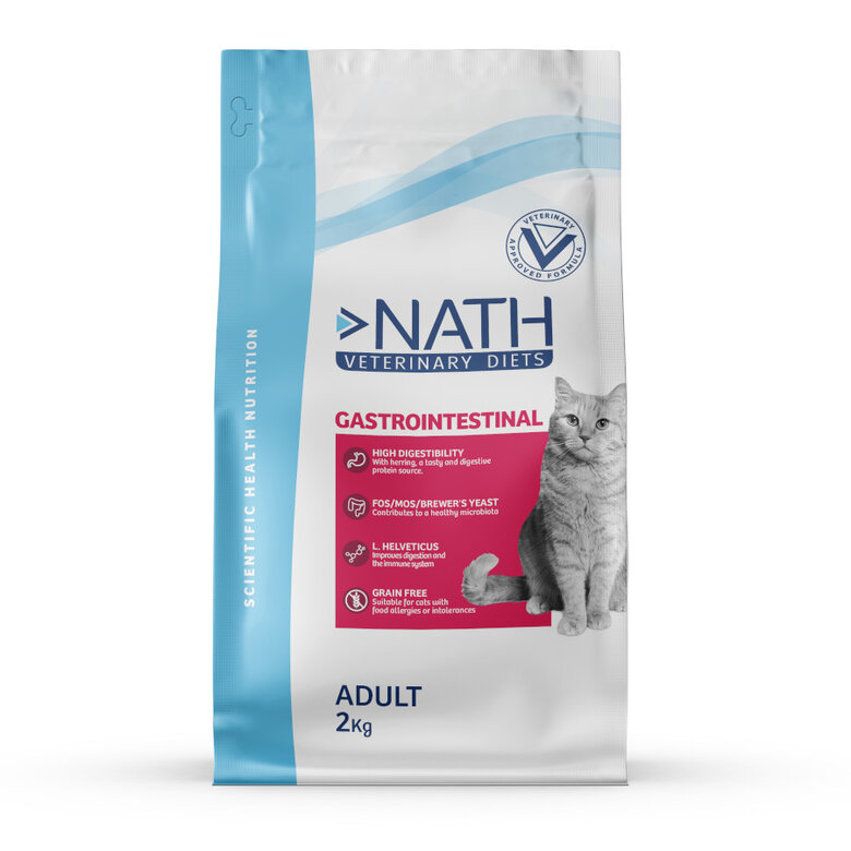 Nath Adult Veterinary Diet Gastrointestinal Pienso para gatos, , large image number null