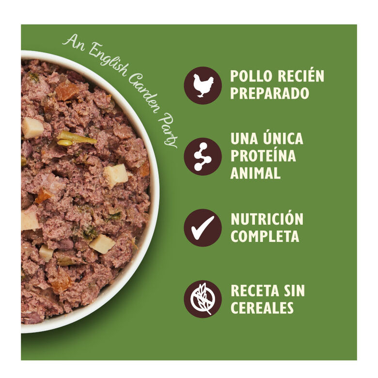 Lily&#039;s Kitchen pollo y fresas lata para perros thumbnail