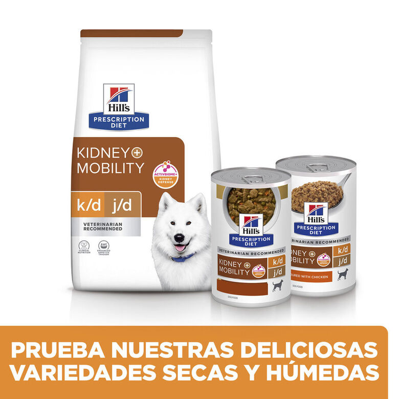Hill&#039;s Prescription Diet kidney + Mobility pienso para perros thumbnail