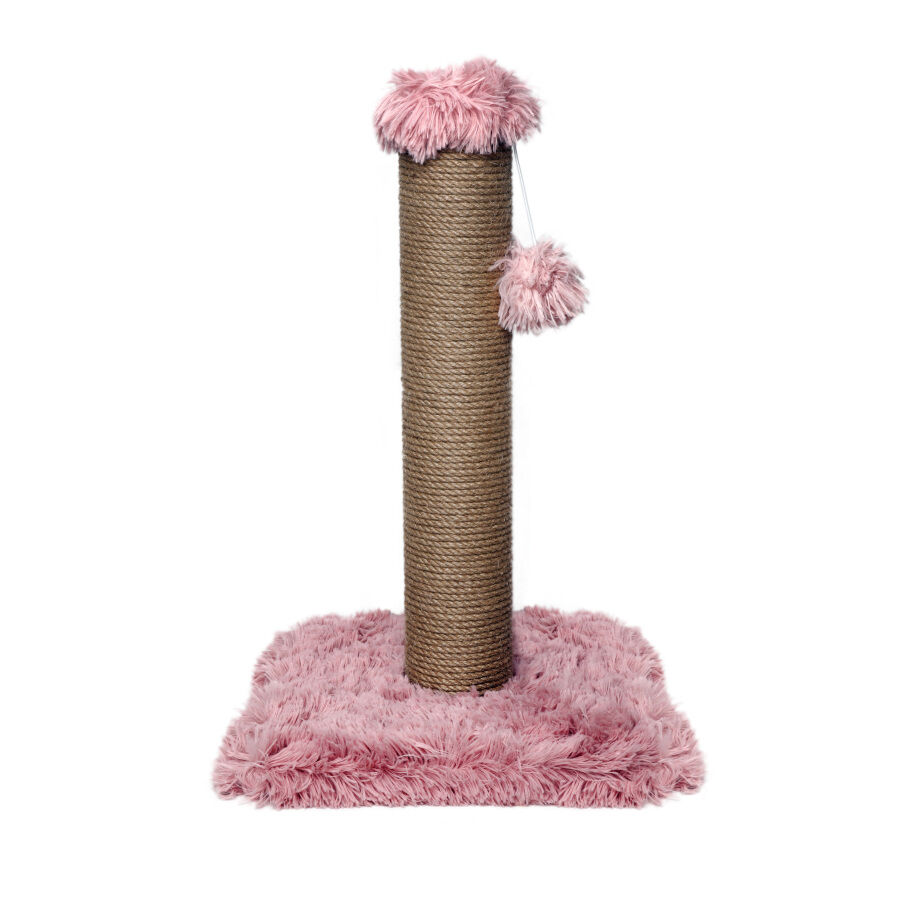 Catshion Leo Poste Rascador Rosa para gatos Kiwoko