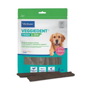 Virbac L&aacute;minas Veggiedent Zen L para perros