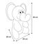 Flamingo Henny Elefante de Peluche Gris para perros, , large indicador imagen numero 2