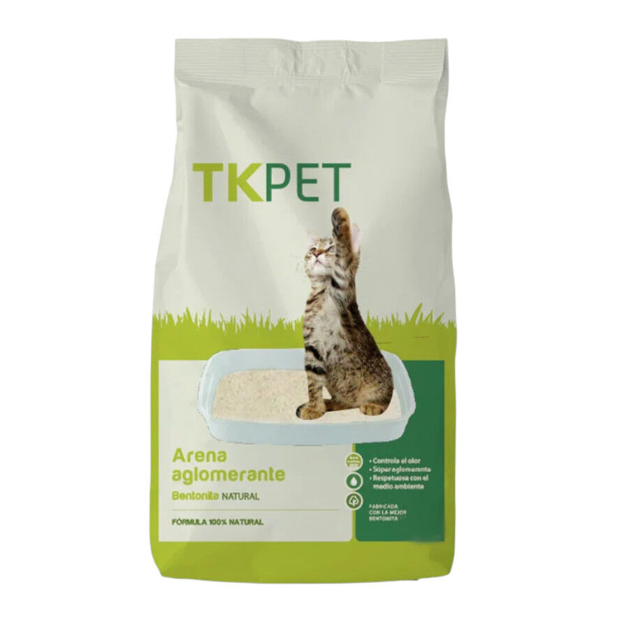 TK-Pet Arena Aglomerante de Bentonita y Natural para Gatos, , large Imagen numero 1