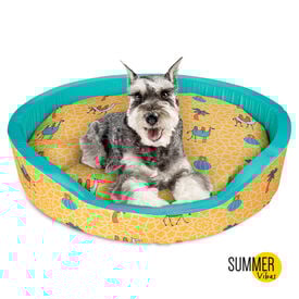 Summer Vibes Camel Fresh Cama refrescante para perros