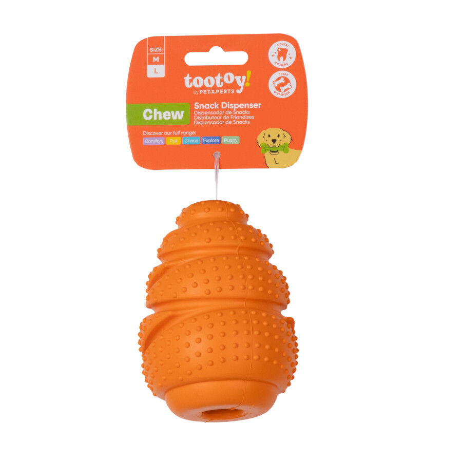 Tootoy! Portagolosinas de Goma Azul o Naranja para perros thumbnail