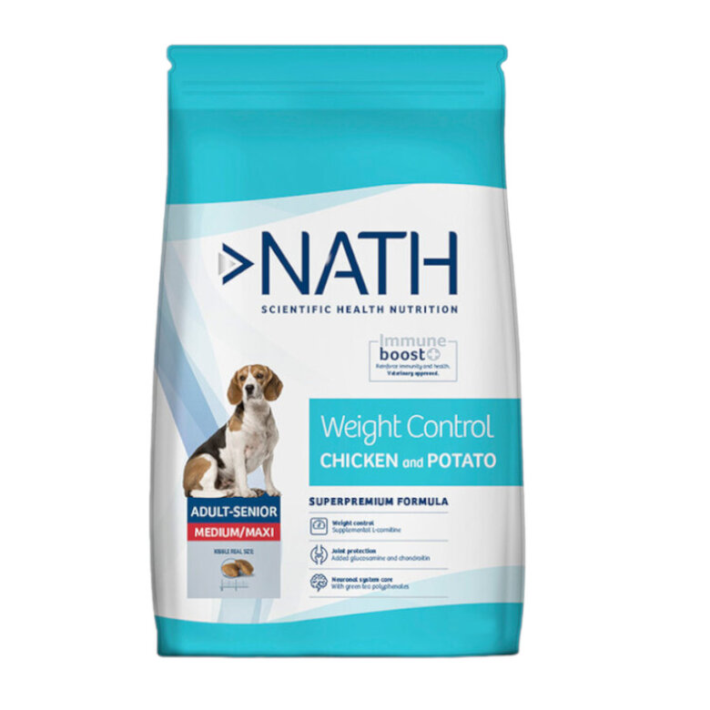 12 kg Nath Adult Medium Maxi Weight Control Pienso para Perros,  Imagen numero 1 12 kg Nath Adult Medium Maxi Weight Control Pienso para Perros, , large Imagen numero 1