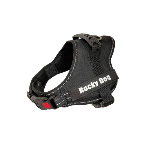 Outech Rocky arnés ergonómico negro para perros, , large image number null