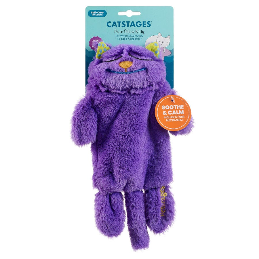 Catstages Purr Pillow Kitty Peluche Relajante para gatos thumbnail