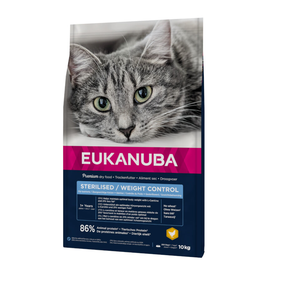 Eukanuba Sterilised Weight Control pienso para gatos thumbnail