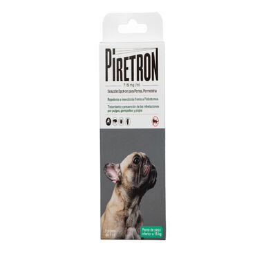 Piretron Spot On 1 ml Pipeta Antiparasitaria para perros