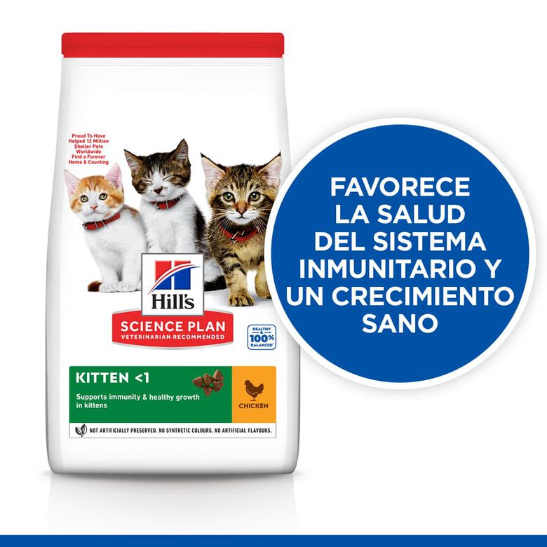 Hill&#039;s Science Plan Kitten Pollo pienso para gatos thumbnail