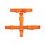 Zeedog Neopro Tangerine Arnés Naranja para perros, , large indicador imagen numero 1