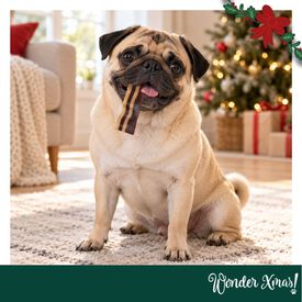 Wonder Christmas Lonchas Forma Bacon Snacks para perros