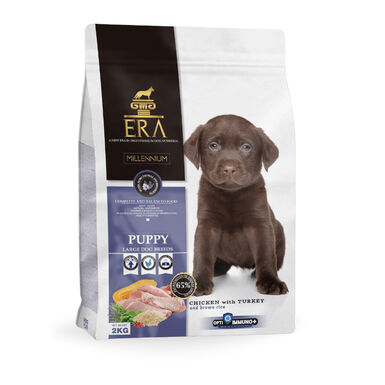 Era Puppy Large Pollo y Pavo pienso para cachorros
