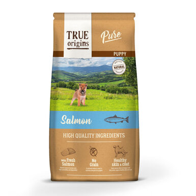 True Origins Pure Puppy Salmón pienso para cachorros
