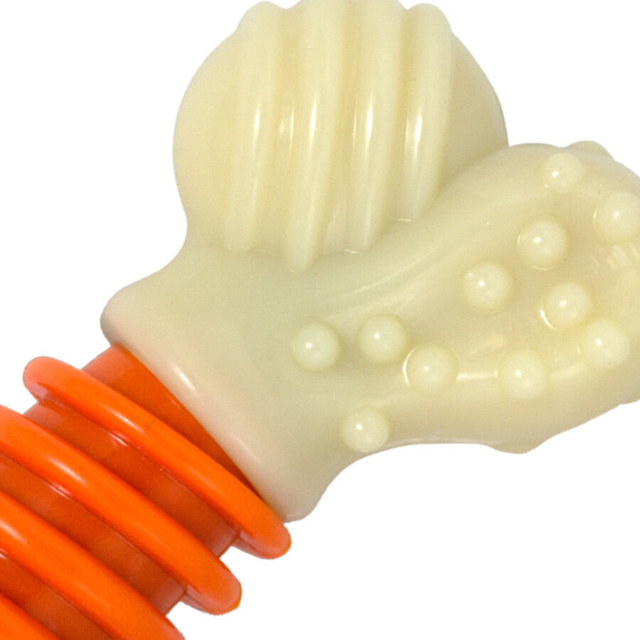 Nylabone Hueso Mordedor Dental Sabor a Bacon para perros thumbnail