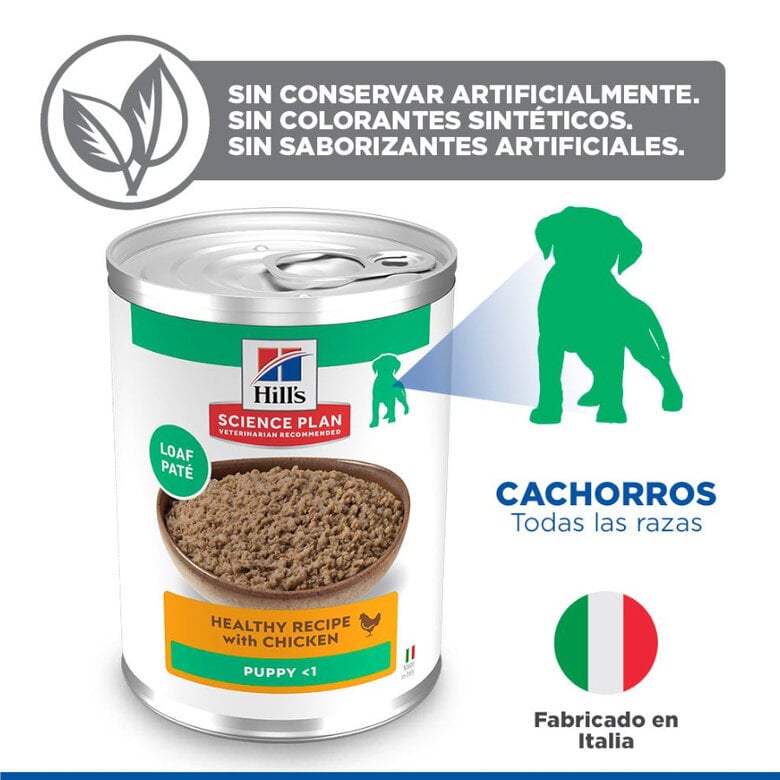 370 g Hill's Science Plan Puppy pollo lata para perros,  Imagen numero 7 370 g Hill's Science Plan Puppy pollo lata para perros, , large Imagen numero 7