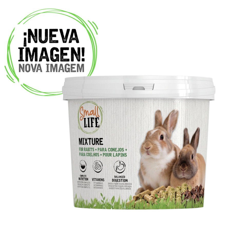 3.3 kg Small Life Mixtura Cubos para conejos, , large Imagen numero 1