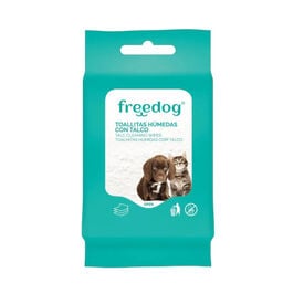 Freedog Toallitas Húmedas con Talco para perros y gatos