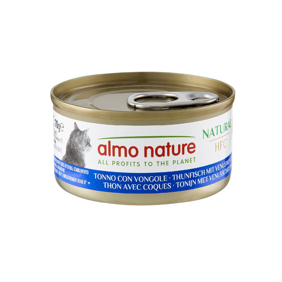 Almo Nature HFC Natural Atún y Almejas lata para gatos