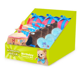 All For Paws Birthday Treasure Caja con juguete variado para perros