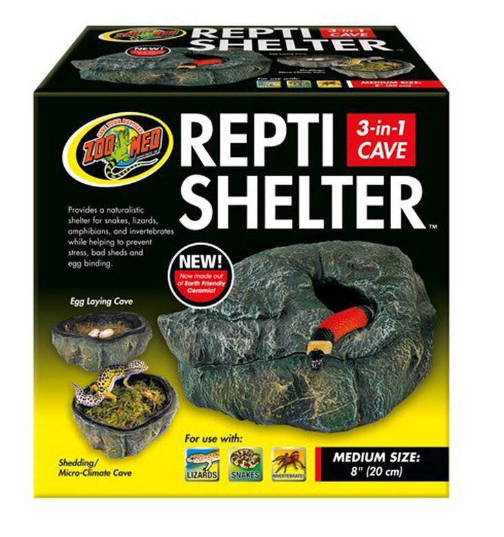 Zoo Med Cueva de Decoración para terrarios,  Imagen numero 1 Zoo Med cueva reptiles decoración de terrario Imagen numero 1