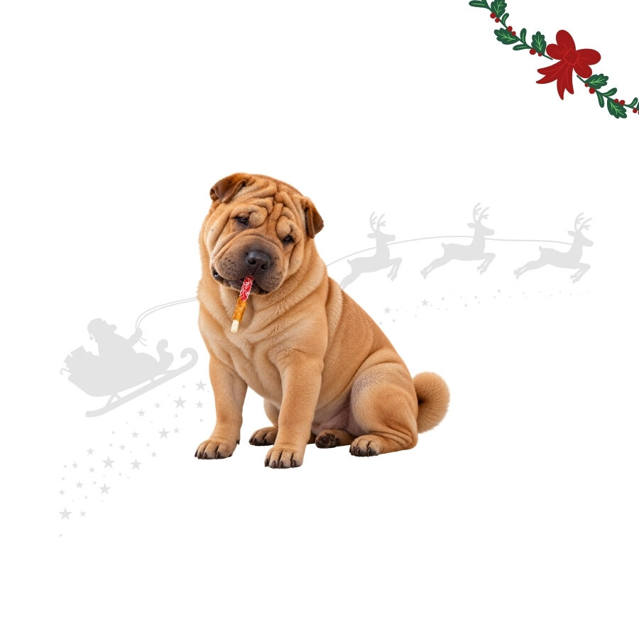1 pack x 10 uds. Wonder Christmas Twist Trenzados Snacks para perros, , large Imagen numero 1