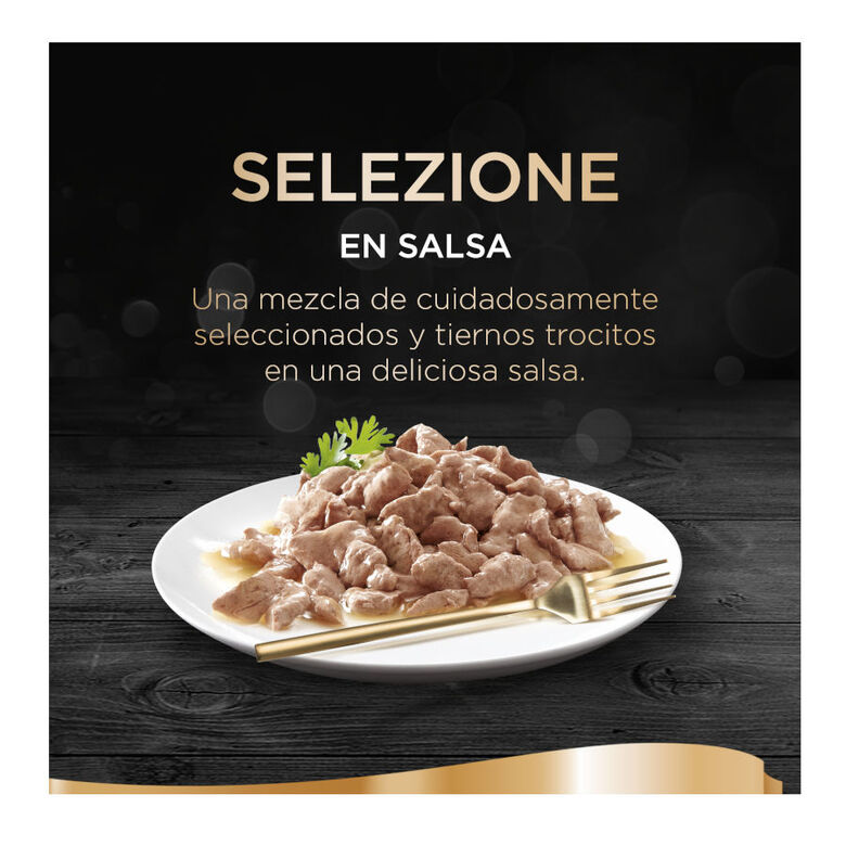 Sheba Selezione Pescados Salsa en Bolsita para Gatos - Multipack thumbnail