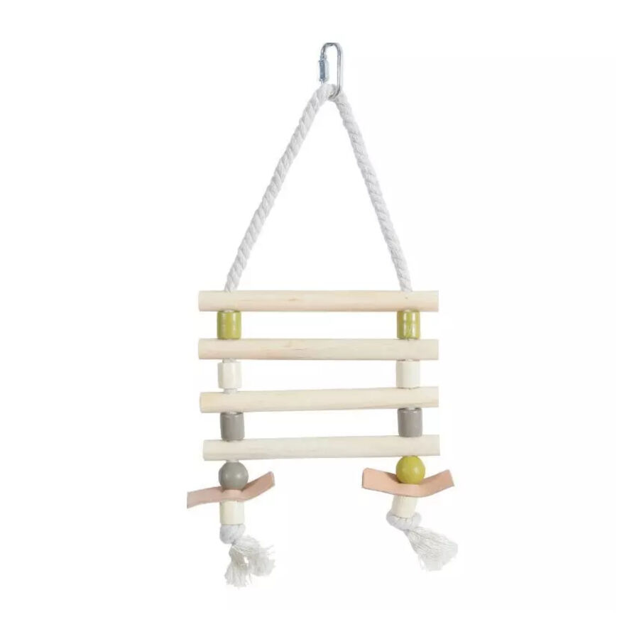 Zolux Escalera de Cuerda y Cuero para Aves