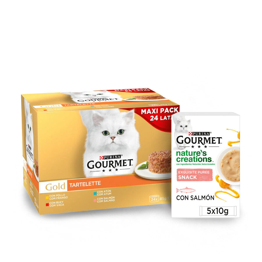 Pack Comida Húmeda Tartelette Gato Adulto Gourmet
