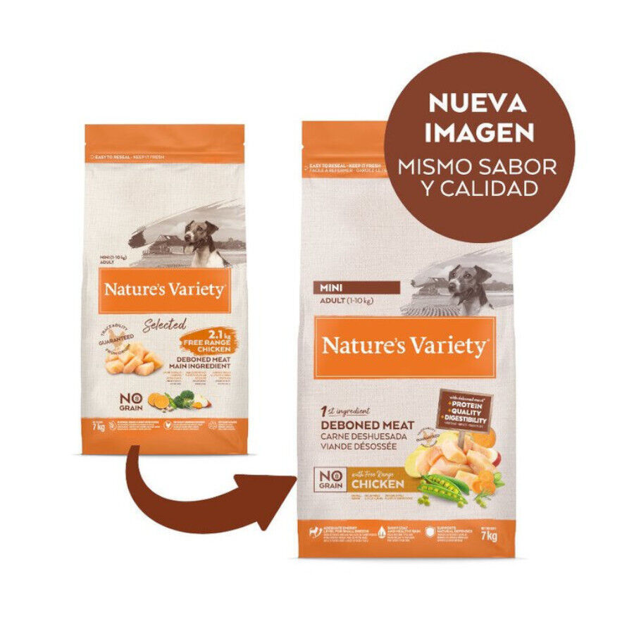 Nature&#039;s Variety No Grain Adult Mini Pollo pienso para perros thumbnail