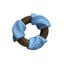 Tootoy! Anillo Mordedor Dental Azul y Marrón para perros, , large indicador imagen numero 2