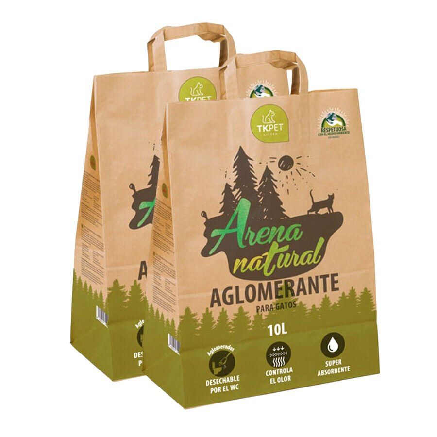 TK-Pet arena natural aglomerante para gatos