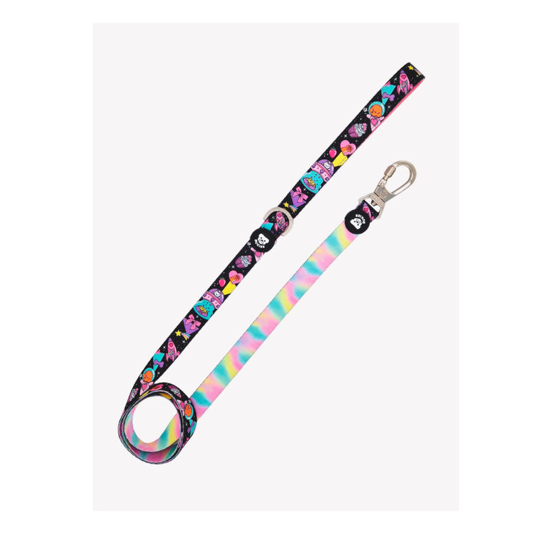 Dukier Pink Galaxy Correa para perros