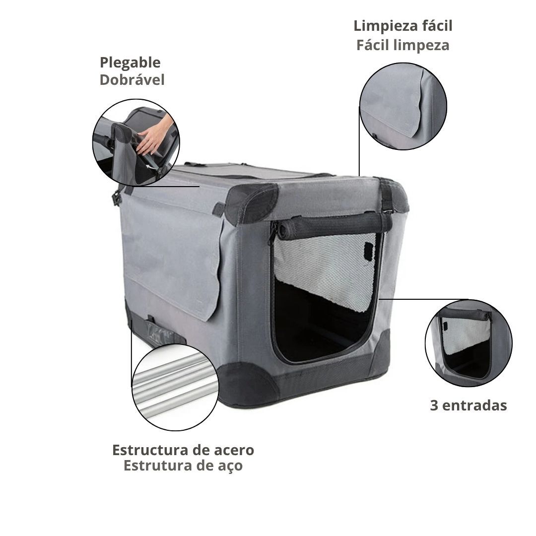 TK-Pet Transport&iacute;n de Tela para perros, , large Imagen numero 5