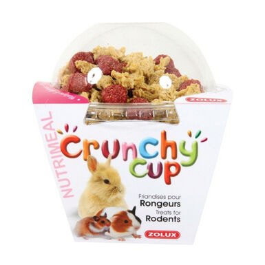 Zolux Crunchy Cups Nuggets Zanahoria y Remolacha snack para roedores