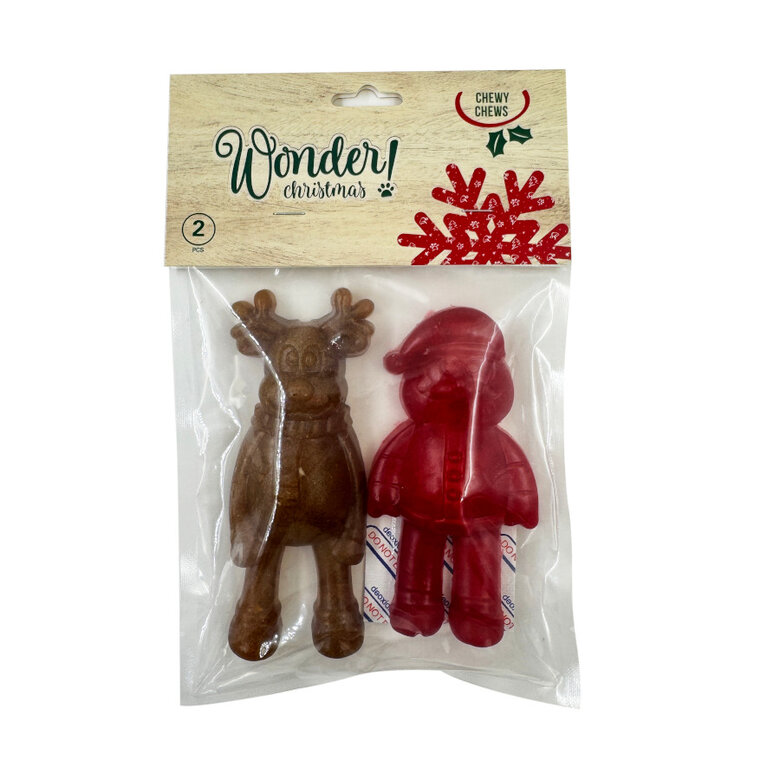 2 uds. Wonder Christmas Snacks Reno & Santa Navideños para perros,  Imagen numero 3 2 uds. Wonder Christmas Snacks Reno & Santa Navideños para perros, , large Imagen numero 3