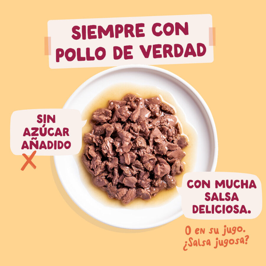 85 g Edgard & Cooper Pollo sobre en salsa para gatos, , large Imagen numero 3