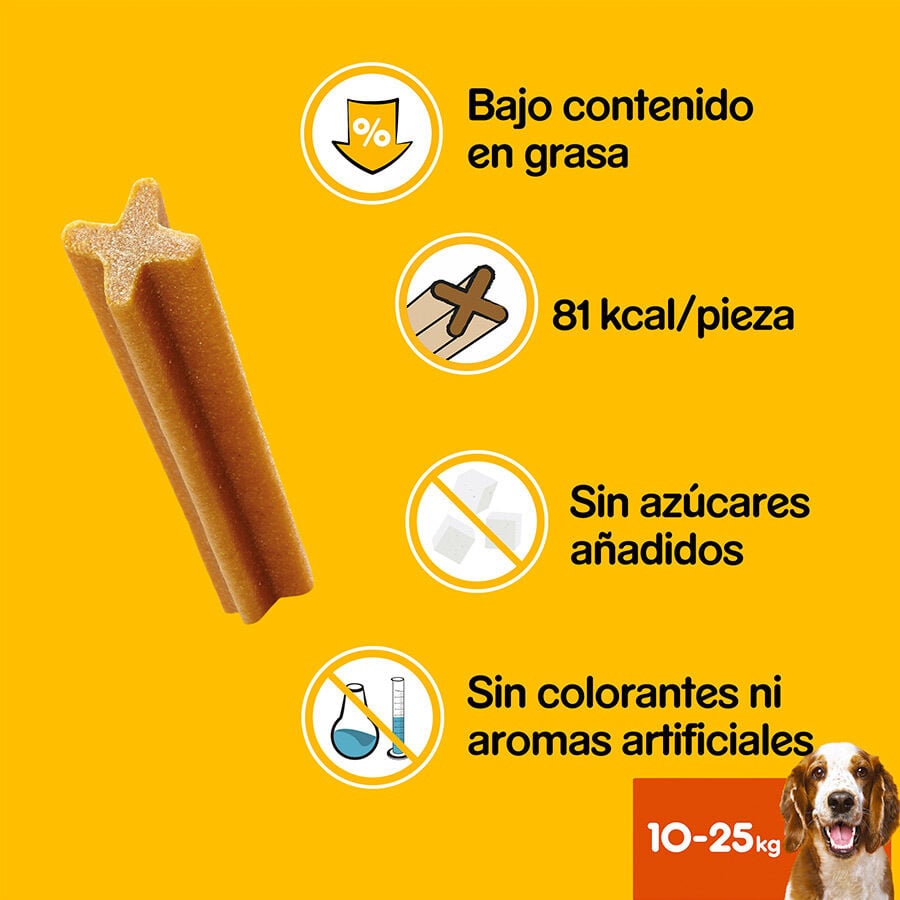 Pedigree Dentastix Snacks Dentales para perros medianos thumbnail