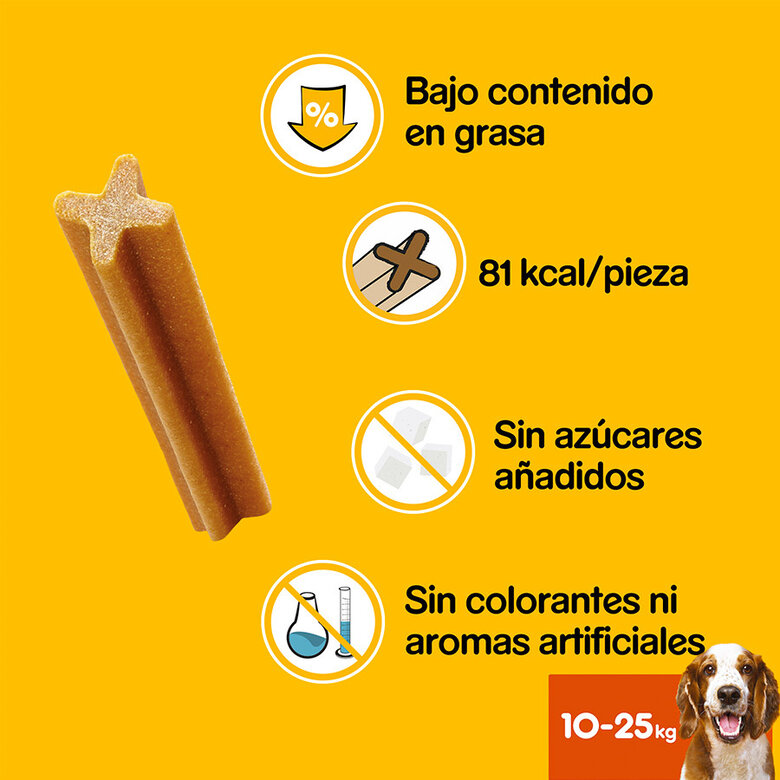 Pedigree Dentastix Snacks Dentales para Perros Medianos, , large image number null
