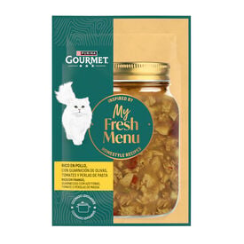 Gourmet My Fresh Menu Pollo con Verduras sobres para gatos