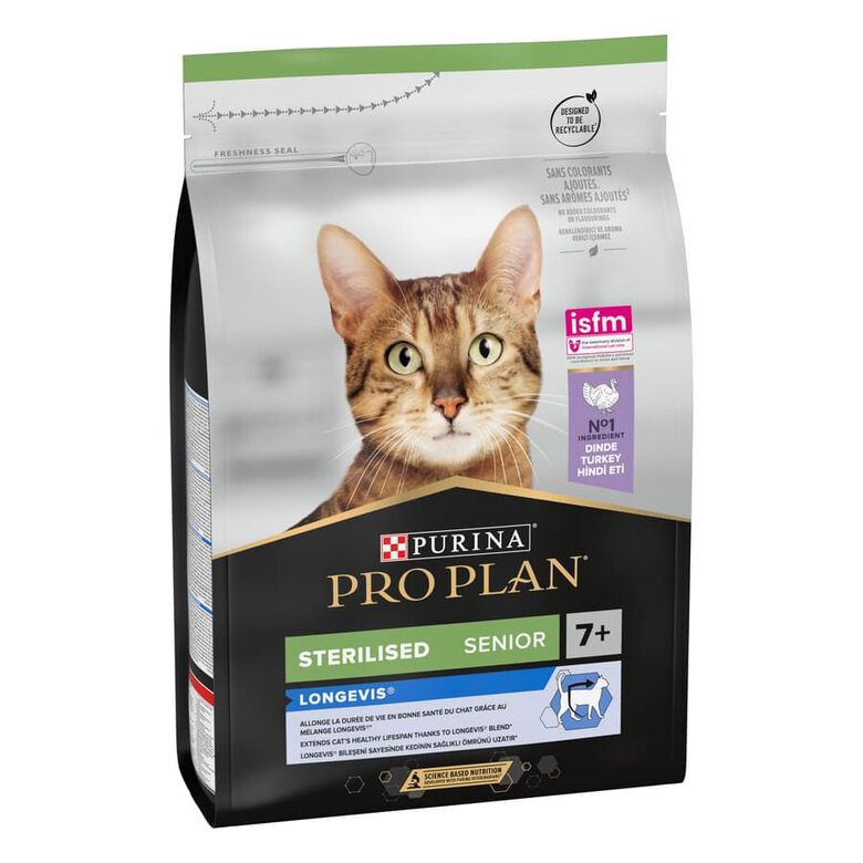 Pro Plan Senior Sterilized Pavo Pienso para gatos thumbnail