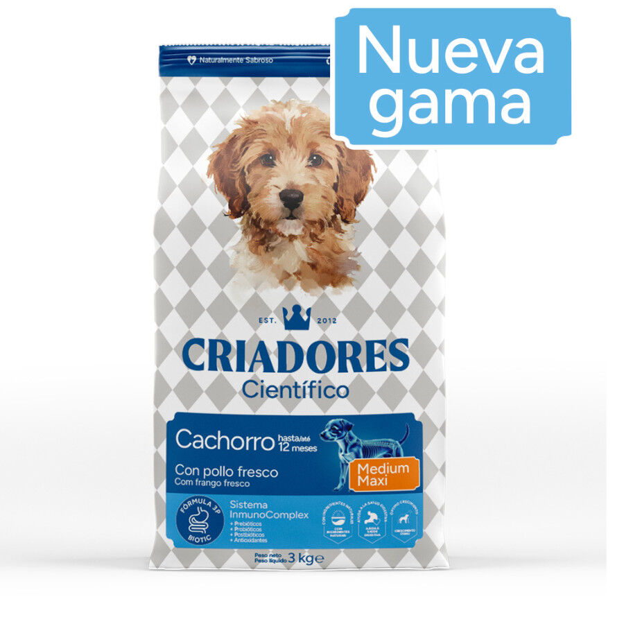 Criadores Científico Medium Maxi Pienso Pollo para cachorros thumbnail