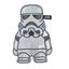 Disney Star Wars Stormtrooper de peluche para perros, , large indicador imagen numero 1
